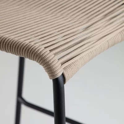 Барный штабелируемый стул Lambton 53X53X100 CM бежевый 4