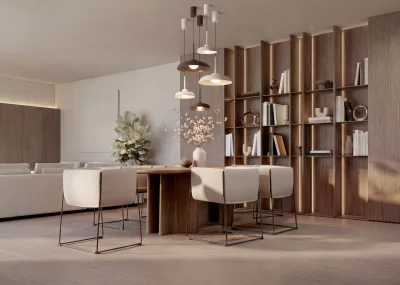 Подвесной светильник Modern Движение 30X191 CM 16