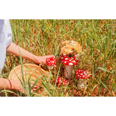 Ваза для цветов amanita, 19 см 7