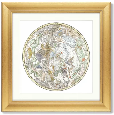 Диптих Sterrenkaart 61X61 / 61X61 CM 4