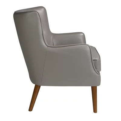 Кожаное кресло с обивкой капитоне Iker 75X80X89 CM 7
