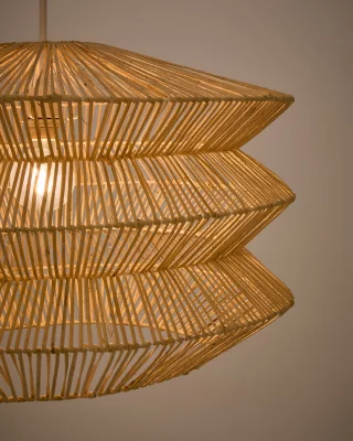 Плафон для потолочного светильника из ротанга Dakit 60X39 CM 4