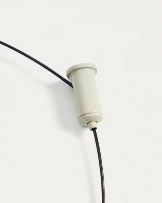 Переносной потолочный светильник Porte из алюминия светло-серого цвета Ø16 CM 5
