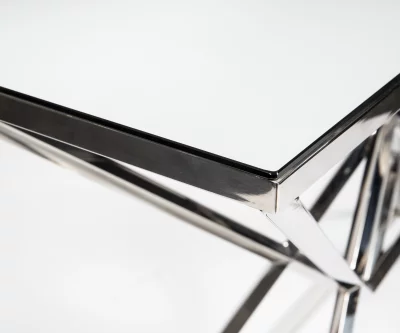 Консоль Pyramid 120X35X76 CM Silver 4