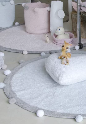 Хлопковый ковёр Bubbly Ø120 CM 4
