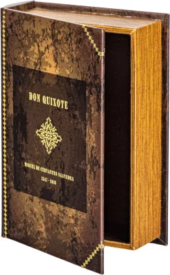 Шкатулка в виде книги Don Quixote 19X7X27 CM 8