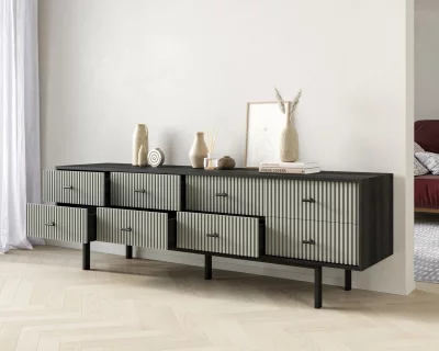 Комод с восемью ящиками Эмерсон 190X45X60 CM 3