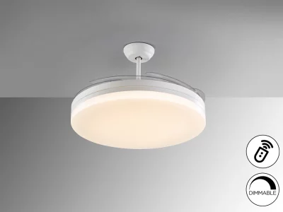 Потолочный вентилятор со светодиодной подсветкой Vento 80 CM 10