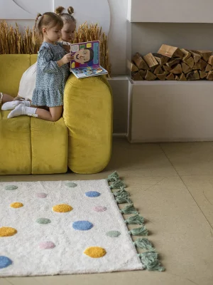 Хлопковый ковёр Lovely Dots 120X180 CM 4