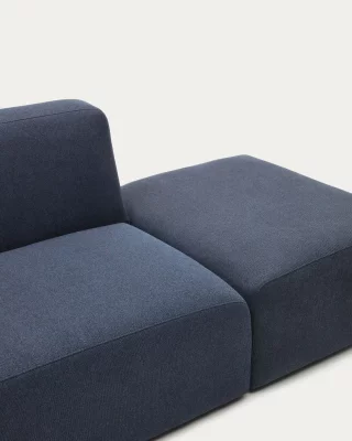 Двухместный модульный диван Neom с модулем спинки, синий 244X89X78 CM 4