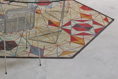 Шерстяной двусторонний ковёр Hexa 261X300 CM 5