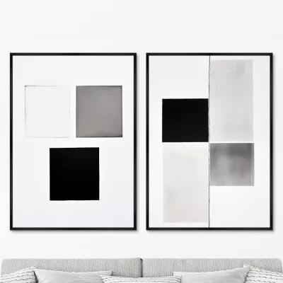 Диптих на холсте Color Avoidance 75X105 / 75X105 CM 8