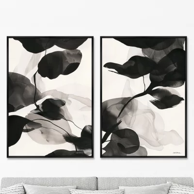 Набор из двух постеров на холсте Orchids 75X105 / 75X105 CM 8