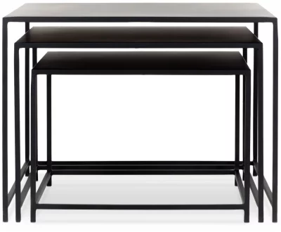 Комплект из трёх столиков Kondo 53X45X40 / 48X40X35 / 42X35X30 CM 3
