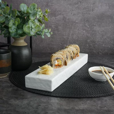 Платформа для закусок White Matt Panasia 34X8X4 CM 4