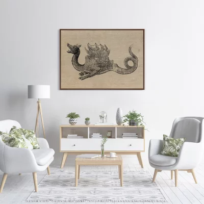 Постер на холсте The Medieval period 105X75 CM 3