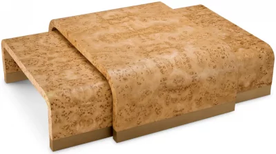 Комплект из трёх столиков Quinton 104X45X37 / 104X45X37 / 120X90X45 CM 3