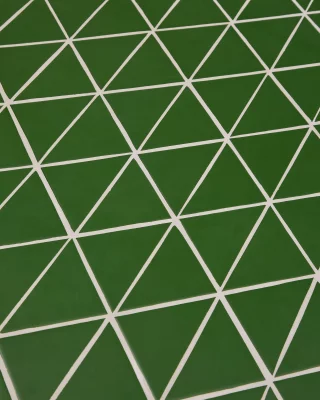 Уличный стол Maurina из зеленой оцинкованной стали с зелеными плитками 223X101 CM 5