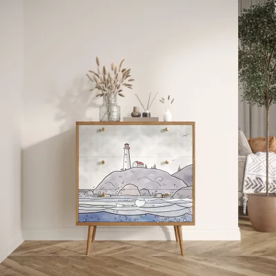 Комод Berber 90X45X80 CM 4
