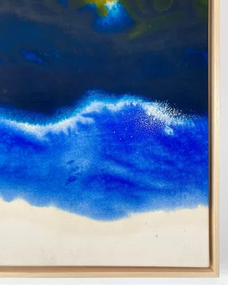 Yellow Blue 70X60X4 CM 3