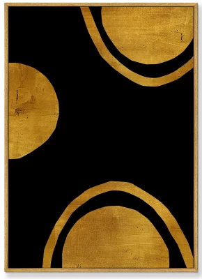 Диптих на холсте Waltz of Planets 75X105 / 75X105 CM 3