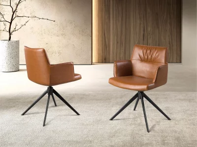 Вращающийся стул с подлокотниками Rin 57X60X80 CM 5
