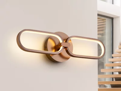 Настенный светильник Colette LED 2L золотой 50X13X8 CM 4