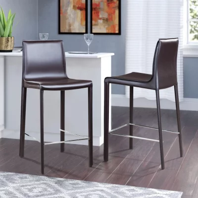 Стул полубарный Barrie 46X48X97 CM коричневый 7