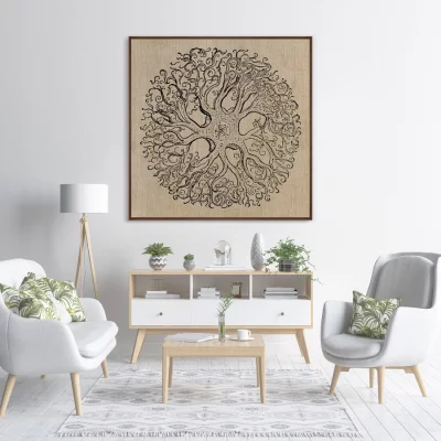 Постер на холсте The Medieval period 105X105 CM 3