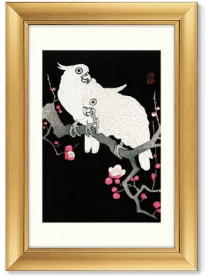 Диптих Cockatoo and pomegranate 51X71 / 51X71 CM 4