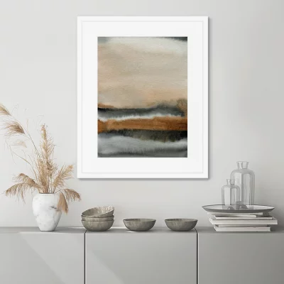 Постер в раме By the river bank 42X52 CM 3