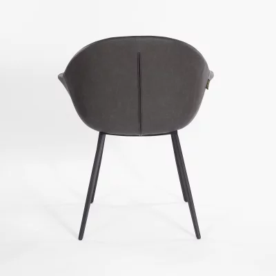 Стул Бордо темно-серый из экокожи 67X61X79 CM 5
