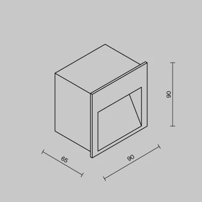 Подсветка для лестниц 9X9X6.5 CM 4