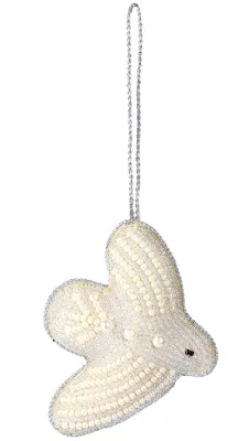 Набор из четырёх ёлочных украшений Christmas Pearls 10 CM 10