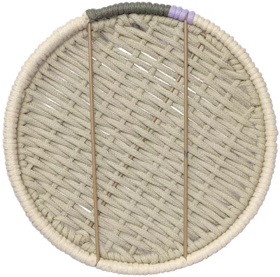 Корзина плетеная Conga Grey Ethnic 39X39X55 CM 5