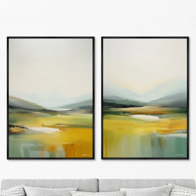 Набор из двух постеров на холсте Meadows 75X105 / 75X105 CM 8