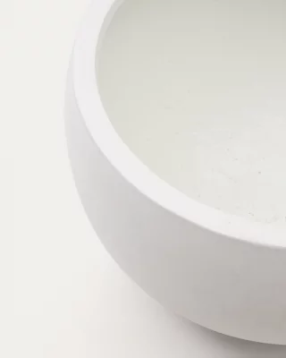 Белое кашпо Grau из цемента Ø 56 CM 3