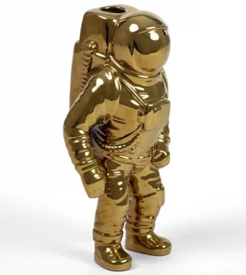 Фарфоровая ваза Starman Gold Cosmic Diner 15X11X28 CM 7