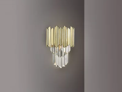 Бра Tiara 1L хром-золотой 22X11X39 CM 5