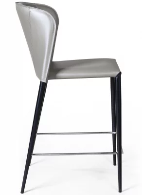 Стул полубарный Albert 44X55X99 CM серый 3