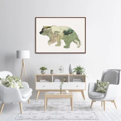 Постер Master of the Taiga 105X75 CM 3