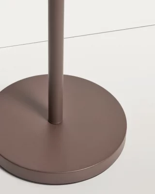Напольный металлический светильник Navat с коричневой состаренной отделкой 46X46X153 CM 5