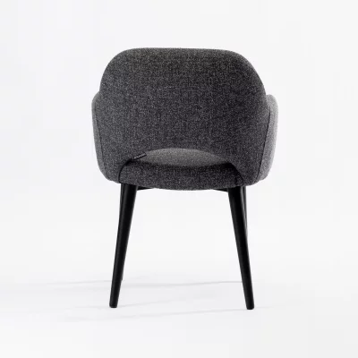 Стул Мартин темно-серая ткань ножки черные 60X67X80 CM 5