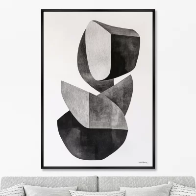 Репродукция картины на холсте Stone Flower 75X105 CM 6