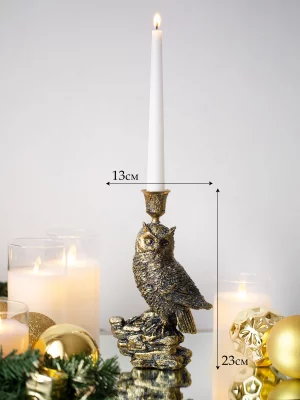 Подсвечник Owl 13X7X23 CM 6
