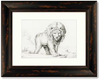 Диптих Lions 51X41 / 51X41 CM 3