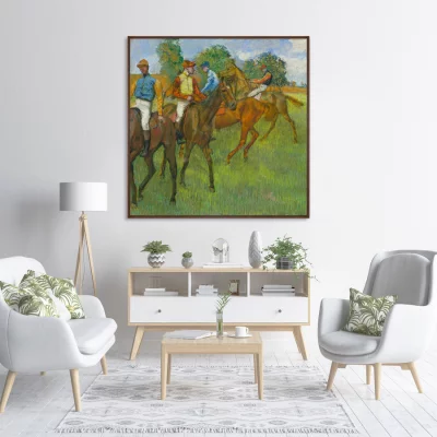 Постер Before the Race 105X105 CM 3