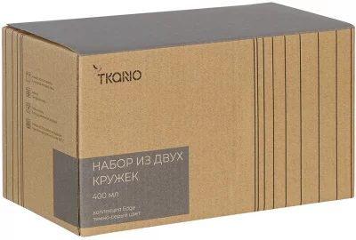 Набор из двух кружек Edge 400 ml 4
