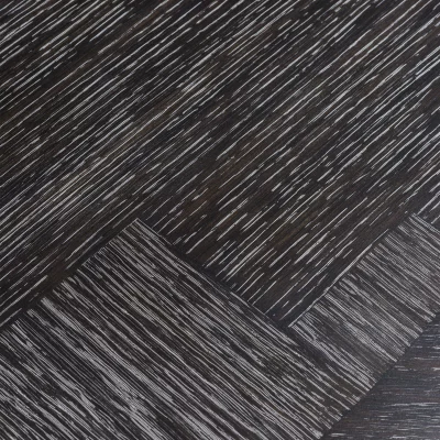 Обеденный стол с дубовым шпоном Melchior Oval 200X120X76 CM угольного цвета 8