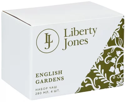 Набор из четырёх чаш English Gardens Ø11 CM 16